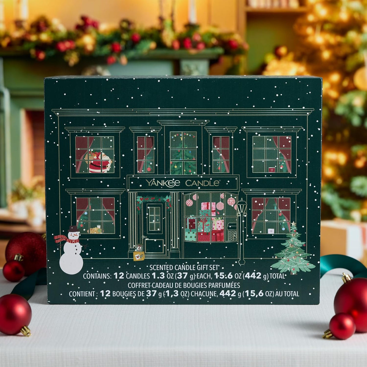 日英美直送 Yankee Candle Signature Votive Mini Candle Jars 12 Day Advent Calendar 聖誕倒數日曆 大人款 聖誕快樂特輯 不參與$900免運 滿$900可加$25免運到順豐站/智能櫃 Christmas Advent Calendars 2026