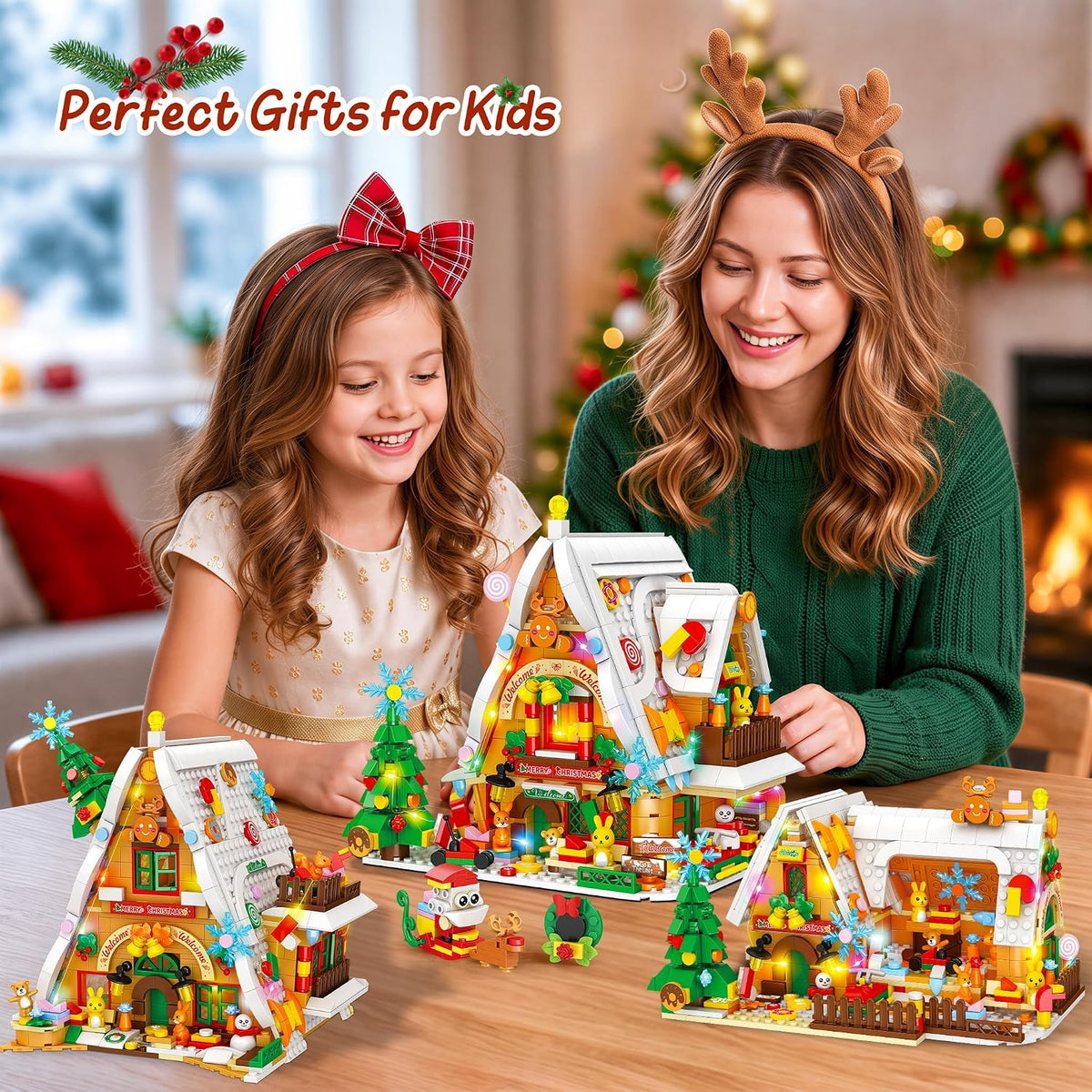 日英美直送 LED 3-in-1 Gingerbread House Building Set Advent Calendar 聖誕倒數日曆 大人款/兒童款 聖誕快樂特輯 不參與$900免運 滿$900可加$25免運到順豐站/智能櫃 Christmas Advent Calendars 2026