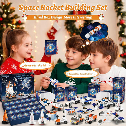 日英美直送 Space Rocket Building Set Advent Calendar 聖誕倒數日曆 兒童款 聖誕快樂特輯 不參與$900免運 滿$900可加$25免運到順豐站/智能櫃 Christmas Advent Calendars 2026