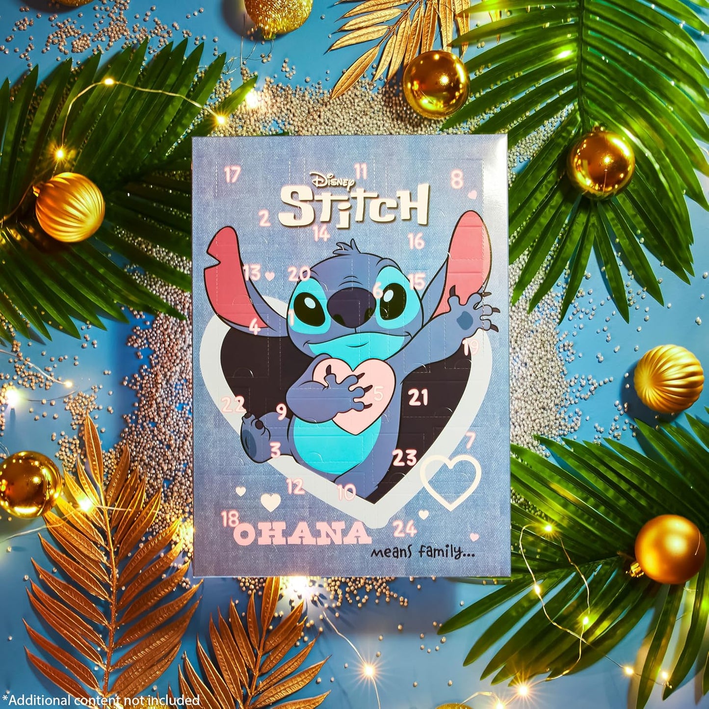 英美直送 Disney Stitch Hair Accessories 聖誕倒數日曆 兒童款 聖誕快樂特輯 聖誕倒數日曆A 不參與$900免運 滿$900可加$25免運 Christmas Advent Calendars 2025