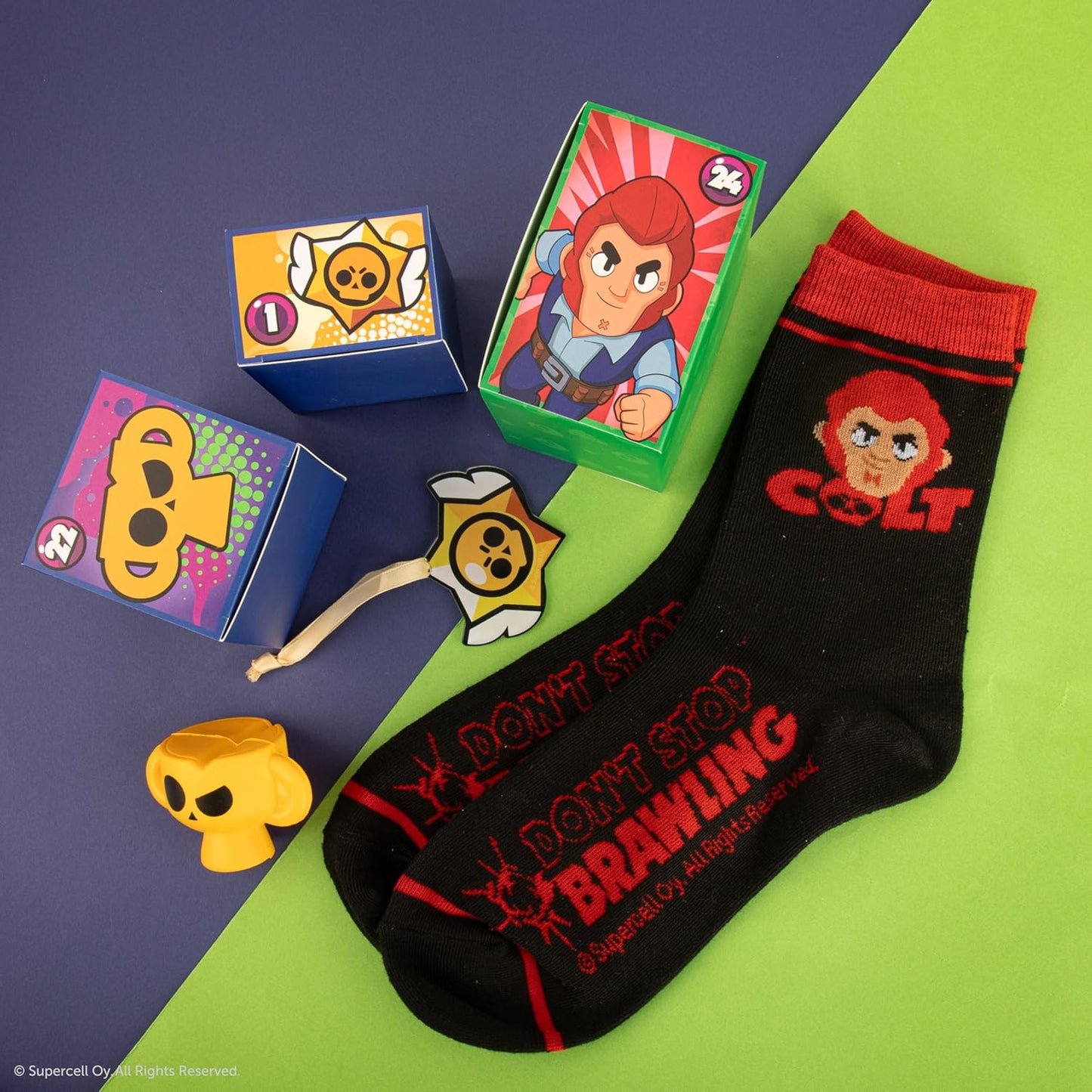 英美直送 CINEREPLICAS - Brawl Stars 聖誕倒數日曆 大人款/兒童款 聖誕快樂特輯 聖誕倒數日曆A 不參與$900免運 滿$900可加$25免運 Christmas Advent Calendars 2025