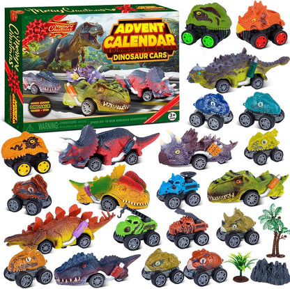 日英美直送 Dinosaur Monster Truck Advent Calendar 聖誕倒數日曆 兒童款 聖誕快樂特輯 不參與$900免運 滿$900可加$25免運到順豐站/智能櫃 Christmas Advent Calendars 2026