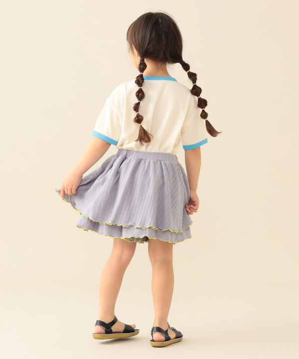 日本童裝 BEAMS mini 喇叭裙褲 90-140cm 女童款 夏季 PANTS