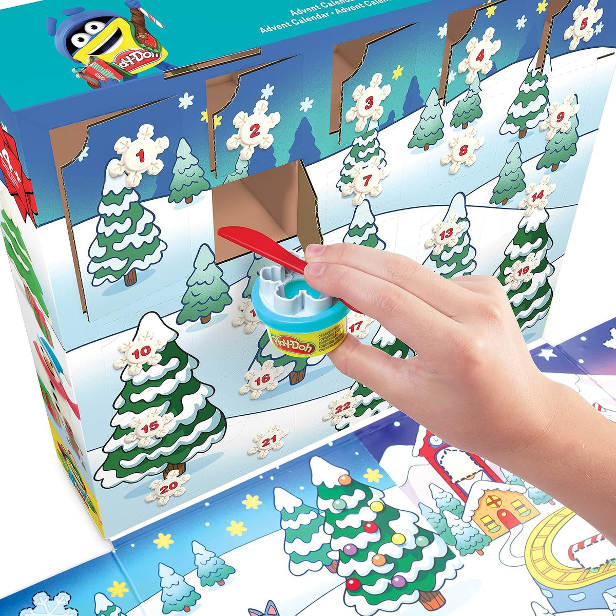 日英美直送 Play-Doh Advent Calendar 聖誕倒數日曆 兒童款 聖誕快樂特輯 不參與$900免運 滿$900可加$25免運到順豐站/智能櫃 Christmas Advent Calendars 2026