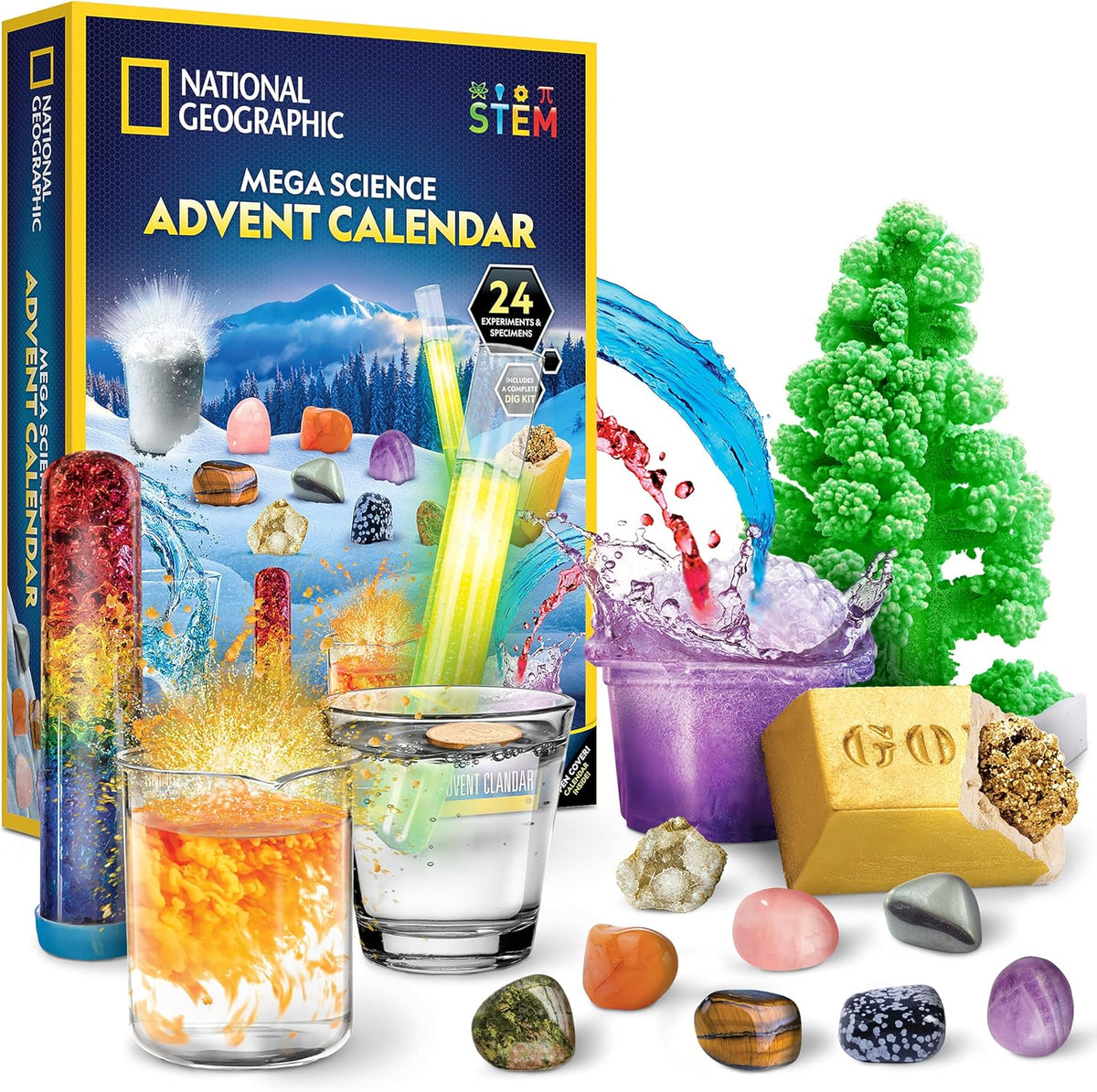 日英美直送 National Geographic Science Advent Calendar 聖誕倒數日曆 兒童款 聖誕快樂特輯 不參與$900免運 滿$900可加$25免運到順豐站/智能櫃 Christmas Advent Calendars 2026
