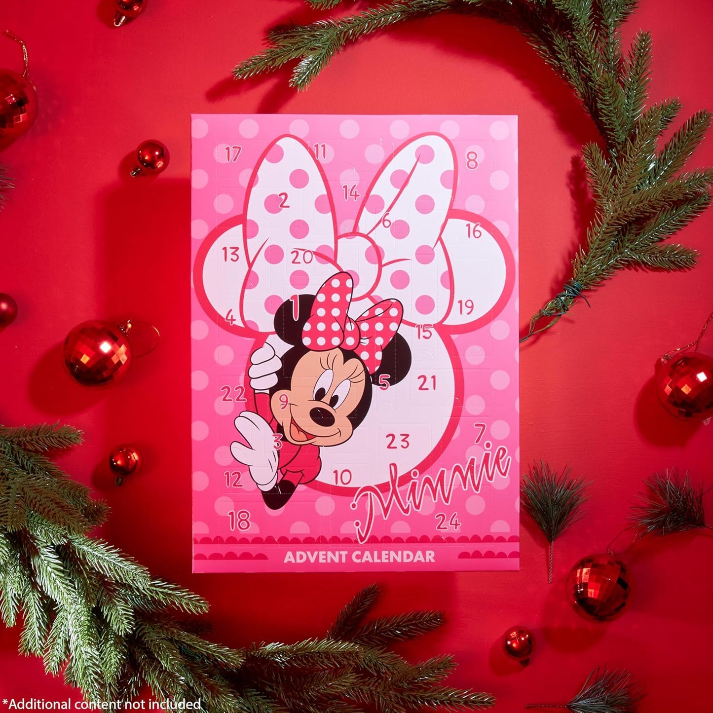 英美直送 Disney Minnie Mouse Hair Accessories 聖誕倒數日曆 兒童款 聖誕快樂特輯 聖誕倒數日曆A 不參與$900免運 滿$900可加$25免運 Christmas Advent Calendars 2025