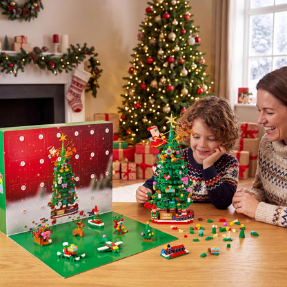 日英美直送 Christmas Tree Building Blocks Toy Set Advent Calendar 聖誕倒數日曆 大人款/兒童款 聖誕快樂特輯 不參與$900免運 滿$900可加$25免運到順豐站/智能櫃 Christmas Advent Calendars 2026