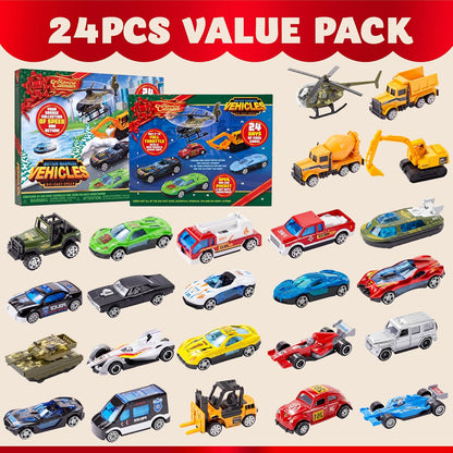 日英美直送 Vehicles Toys Advent Calendar 聖誕倒數日曆 兒童款 聖誕快樂特輯 不參與$900免運 滿$900可加$25免運到順豐站/智能櫃 Christmas Advent Calendars 2026