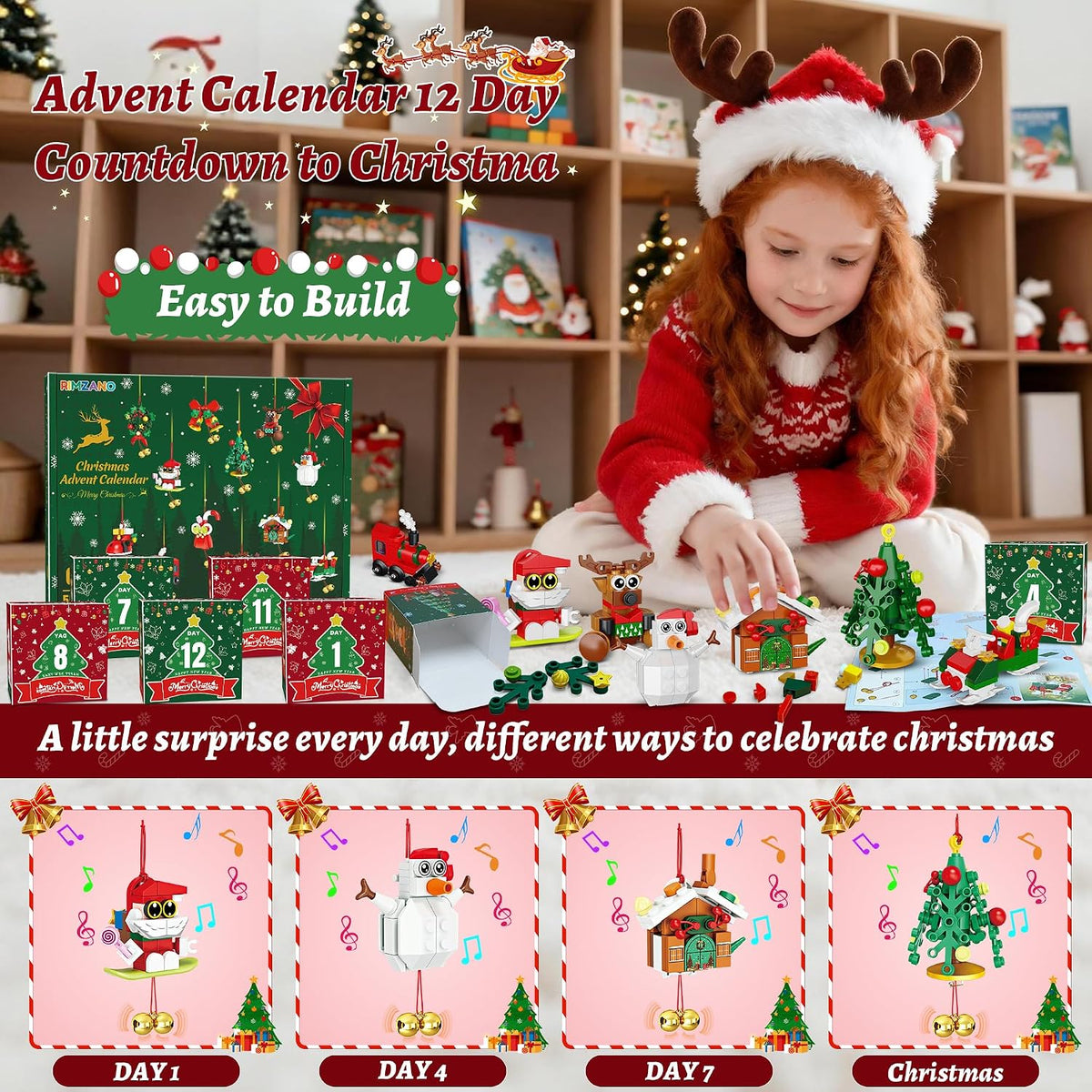 日英美直送 Christmas Ornaments Building Set Advent Calendar 聖誕倒數日曆 大人款/兒童款 聖誕快樂特輯 不參與$900免運 滿$900可加$25免運到順豐站/智能櫃 Christmas Advent Calendars 2026