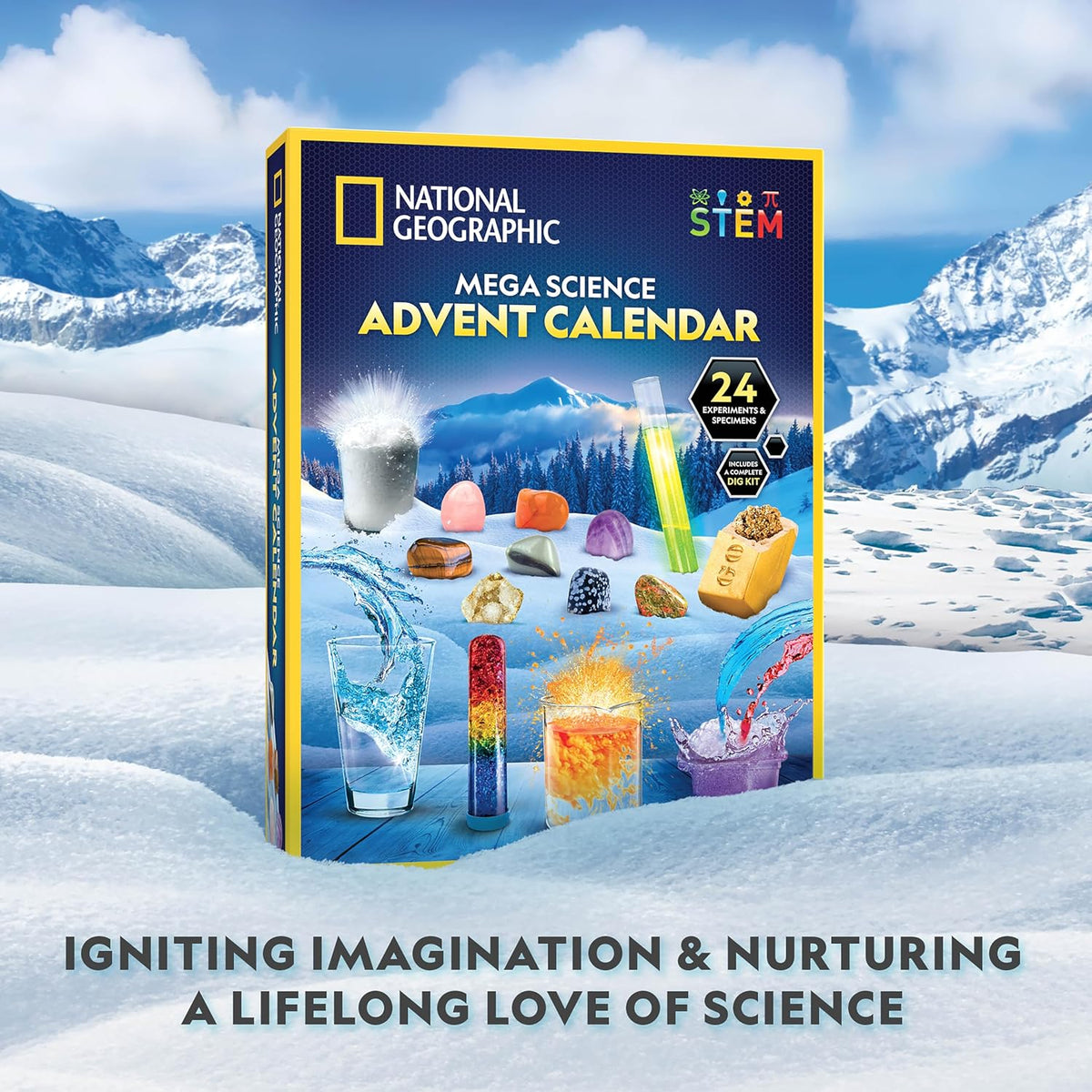 日英美直送 National Geographic Science Advent Calendar 聖誕倒數日曆 兒童款 聖誕快樂特輯 不參與$900免運 滿$900可加$25免運到順豐站/智能櫃 Christmas Advent Calendars 2026