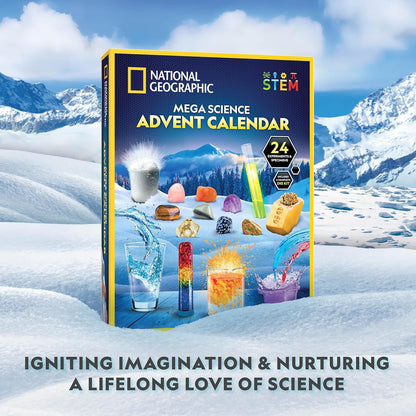日英美直送 National Geographic Science Advent Calendar 聖誕倒數日曆 兒童款 聖誕快樂特輯 不參與$900免運 滿$900可加$25免運到順豐站/智能櫃 Christmas Advent Calendars 2026