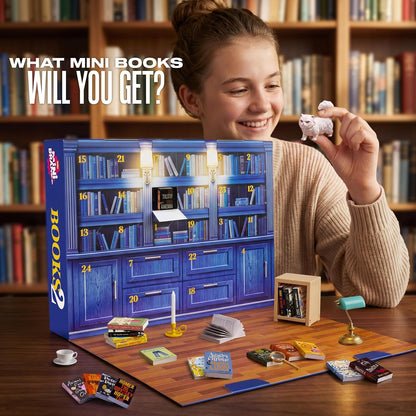 日英美直送 Mini Brands Mini Book Advent Calendar 聖誕倒數日曆 大人款/兒童款 聖誕快樂特輯 不參與$900免運 滿$900可加$25免運到順豐站/智能櫃 Christmas Advent Calendars 2026