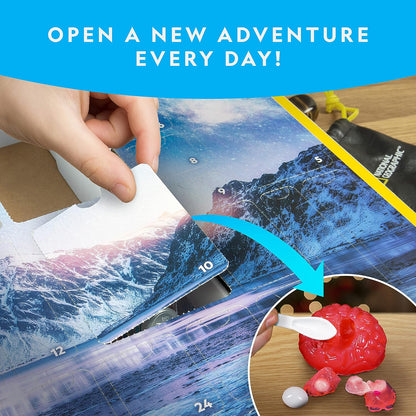 英美直送 NATIONAL GEOGRAPHIC Science Kit & Rock Collection 聖誕倒數日曆 兒童款 聖誕快樂特輯 聖誕倒數日曆A 不參與$900免運 滿$900可加$25免運 Christmas Advent Calendars 2025