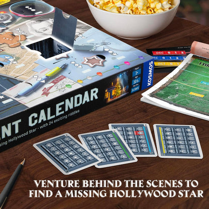 日英美直送 EXIT: The Game - Missing Hollywood Star Advent Calendar 聖誕倒數日曆 兒童款 聖誕快樂特輯 不參與$900免運 滿$900可加$25免運到順豐站/智能櫃 Christmas Advent Calendars 2026