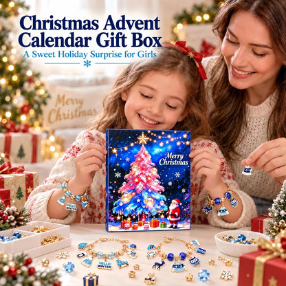日英美直送 DIY Charm Bracelet Making Kit Advent Calendar 聖誕倒數日曆 兒童款 聖誕快樂特輯 不參與$900免運 滿$900可加$25免運到順豐站/智能櫃 Christmas Advent Calendars 2026
