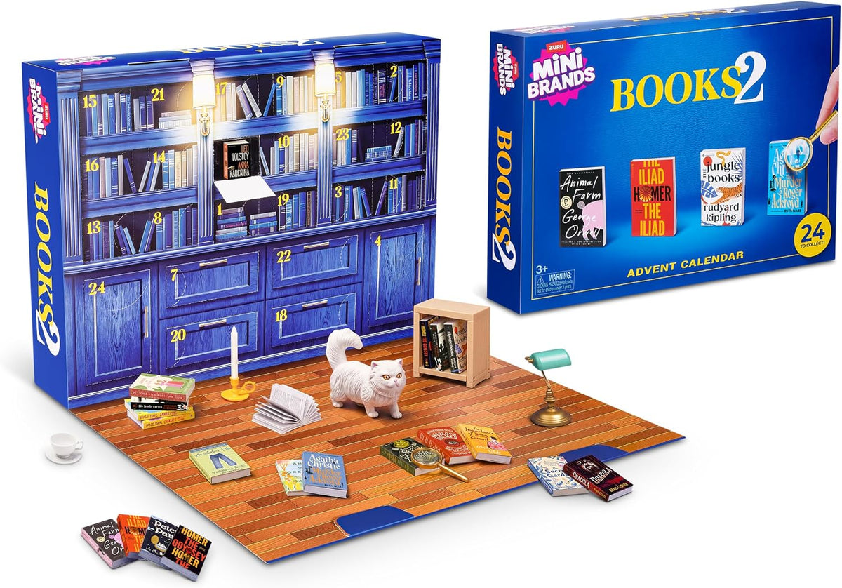 日英美直送 Mini Brands Mini Book Advent Calendar 聖誕倒數日曆 大人款/兒童款 聖誕快樂特輯 不參與$900免運 滿$900可加$25免運到順豐站/智能櫃 Christmas Advent Calendars 2026