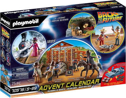 日英美直送 PLAYMOBIL Back to the Future Part III Advent Calendar 聖誕倒數日曆 兒童款 聖誕快樂特輯 不參與$900免運 滿$900可加$25免運到順豐站/智能櫃 Christmas Advent Calendars 2026