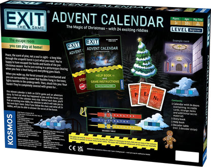 日英美直送 EXIT: The Game - The Magic of Christmas Advent Calendar 聖誕倒數日曆 兒童款 聖誕快樂特輯 不參與$900免運 滿$900可加$25免運到順豐站/智能櫃 Christmas Advent Calendars 2026
