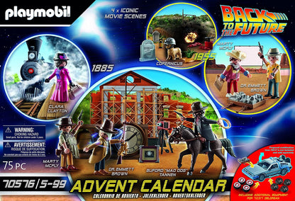 日英美直送 PLAYMOBIL Back to the Future Part III Advent Calendar 聖誕倒數日曆 兒童款 聖誕快樂特輯 不參與$900免運 滿$900可加$25免運到順豐站/智能櫃 Christmas Advent Calendars 2026