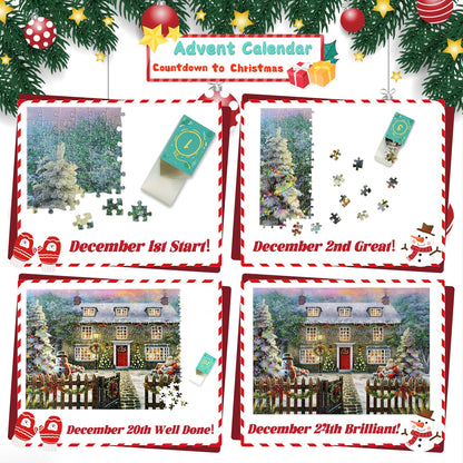 日英美直送 Wowok Jigsaw Puzzles Advent Calendar 聖誕倒數日曆 大人款/兒童款 聖誕快樂特輯 不參與$900免運 滿$900可加$25免運到順豐站/智能櫃 Christmas Advent Calendars 2026