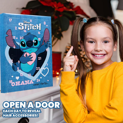 英美直送 Disney Stitch Hair Accessories 聖誕倒數日曆 兒童款 聖誕快樂特輯 聖誕倒數日曆A 不參與$900免運 滿$900可加$25免運 Christmas Advent Calendars 2025