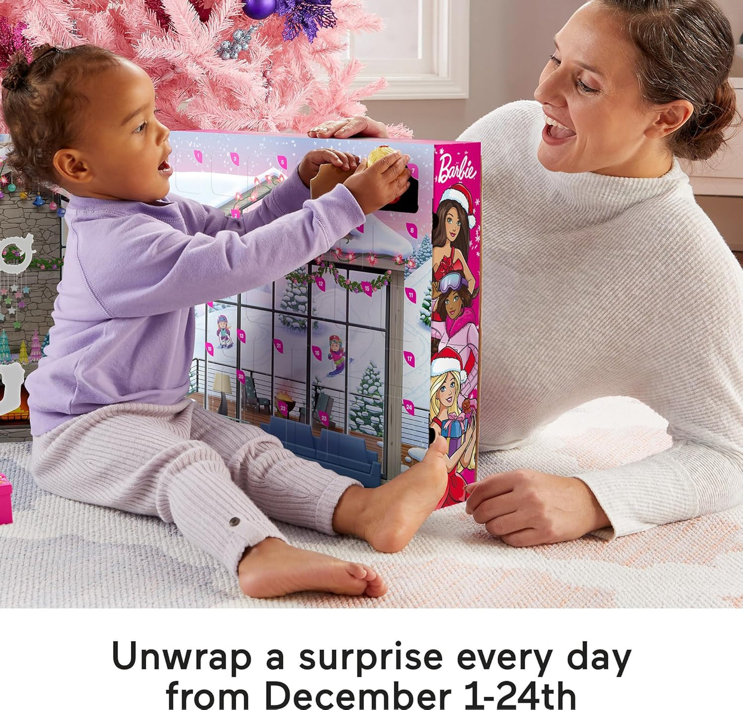 英美直送 Fisher-Price Little People Barbie Toddler Toy 聖誕倒數日曆 兒童款 聖誕快樂特輯 聖誕倒數日曆A 不參與$900免運 滿$900可加$25免運 Christmas Advent Calendars 2025