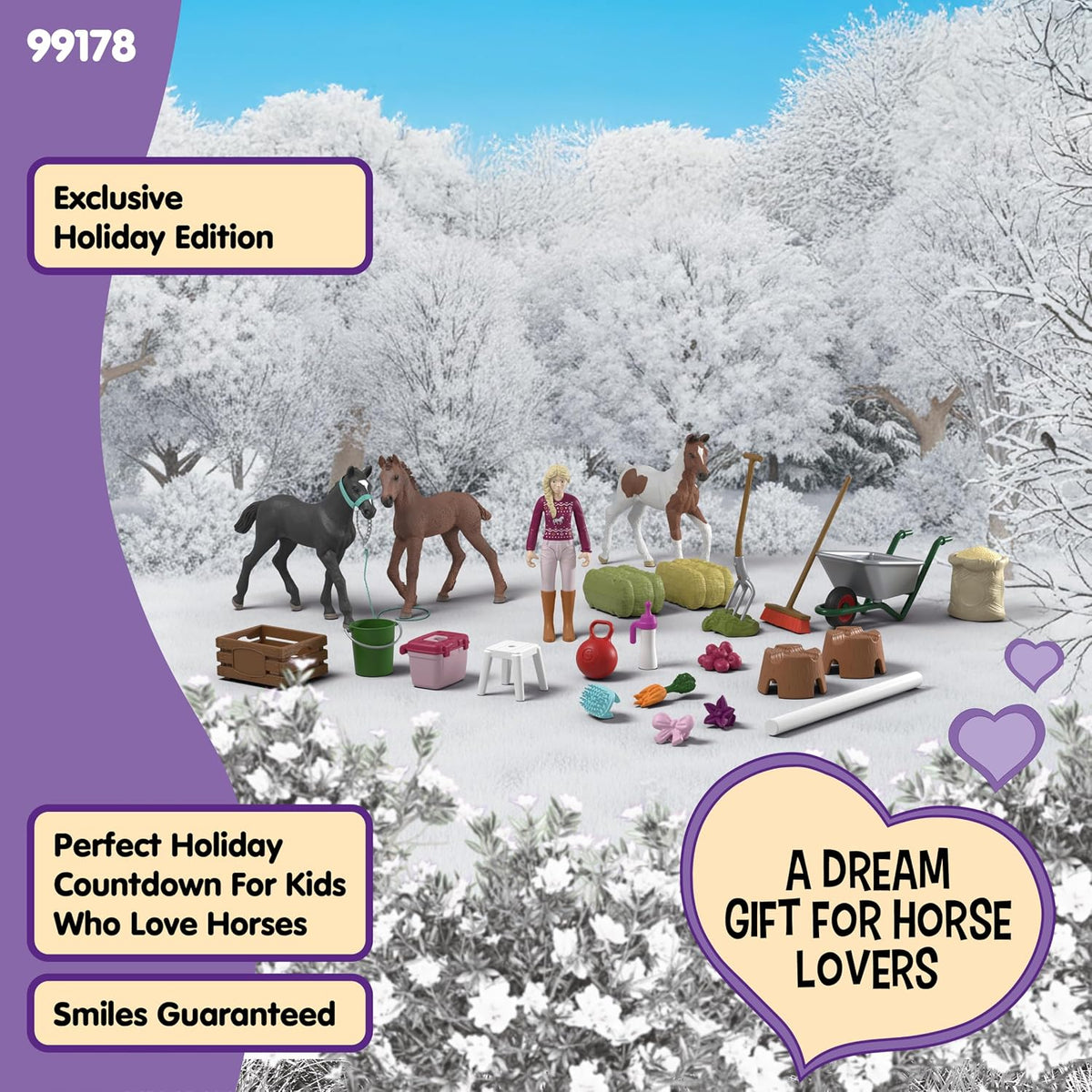 日英美直送 Schleich Horse Club Advent Calendar 聖誕倒數日曆 兒童款 聖誕快樂特輯 不參與$900免運 滿$900可加$25免運到順豐站/智能櫃 Christmas Advent Calendars 2026