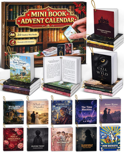 日英美直送 Mini Book Advent Calendar 聖誕倒數日曆 大人款/兒童款 聖誕快樂特輯 不參與$900免運 滿$900可加$25免運到順豐站/智能櫃 Christmas Advent Calendars 2026