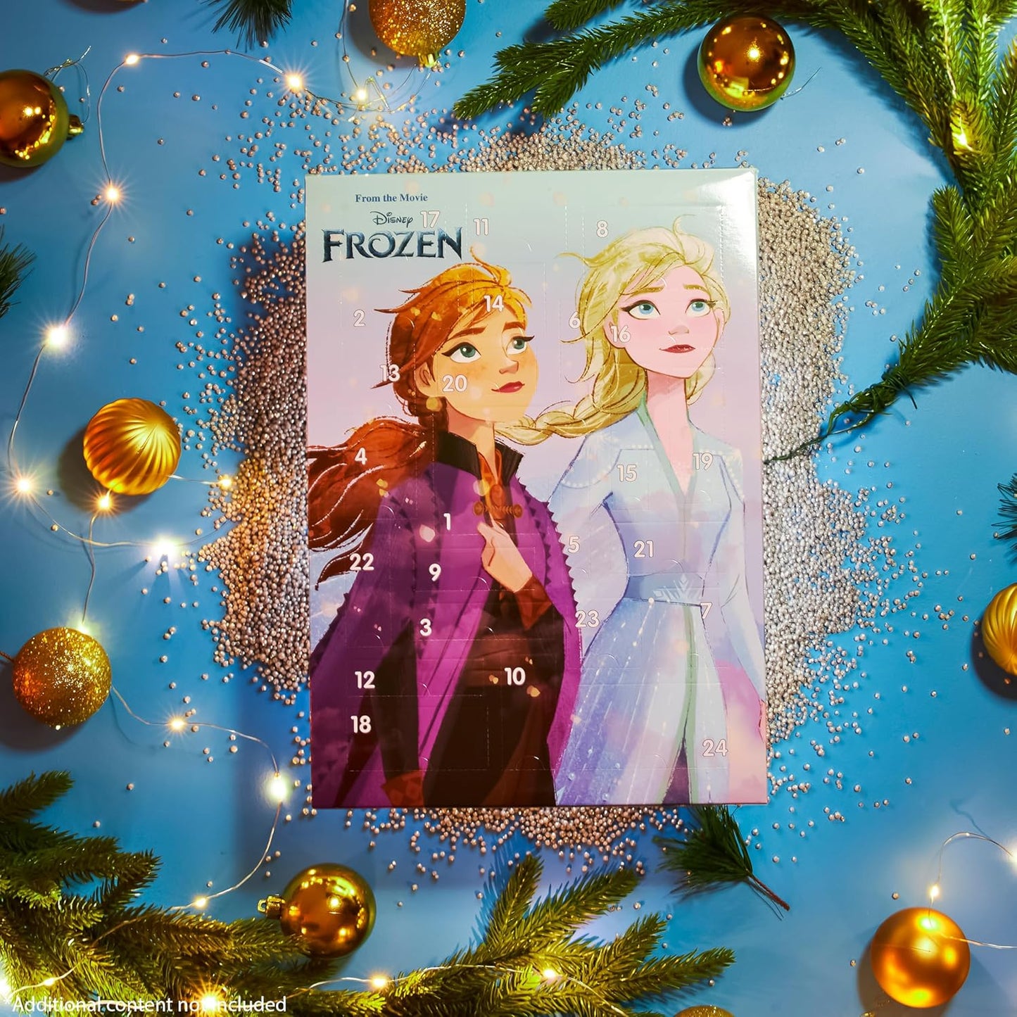 英美直送 Disney Frozen Hair Accessories 聖誕倒數日曆 兒童款 聖誕快樂特輯 聖誕倒數日曆A 不參與$900免運 滿$900可加$25免運 Christmas Advent Calendars 2025