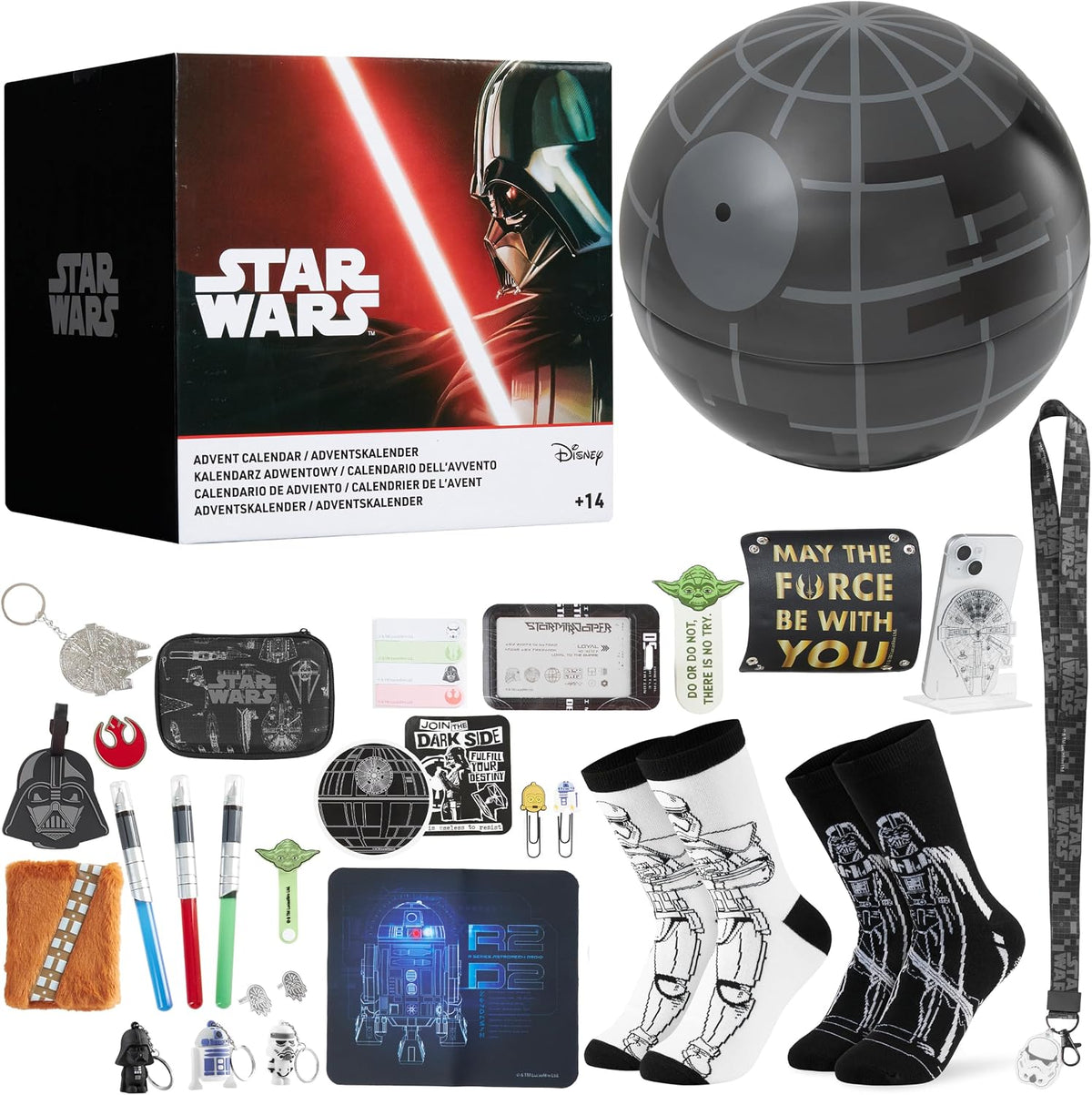 日英美直送 Star Wars Darth Vader  Advent Calendar 聖誕倒數日曆 大人款/兒童款 聖誕快樂特輯 不參與$900免運 滿$900可加$25免運到順豐站/智能櫃 Christmas Advent Calendars 2026