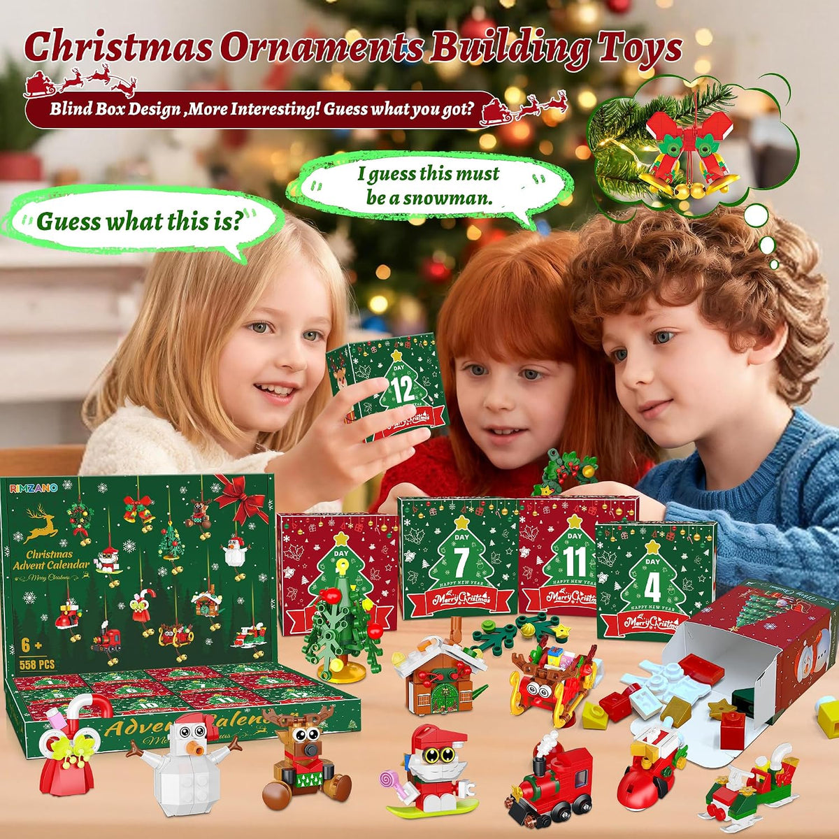 日英美直送 Christmas Ornaments Building Set Advent Calendar 聖誕倒數日曆 大人款/兒童款 聖誕快樂特輯 不參與$900免運 滿$900可加$25免運到順豐站/智能櫃 Christmas Advent Calendars 2026