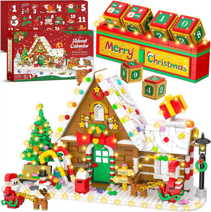 日英美直送 LED Christmas House Building Blocks Set  Advent Calendar 聖誕倒數日曆 大人款/兒童款 聖誕快樂特輯 不參與$900免運 滿$900可加$25免運到順豐站/智能櫃 Christmas Advent Calendars 2026