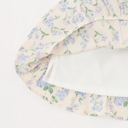 日本童裝 pe#main 接觸冷感 楊柳裙邊長衫 80-130cm 女童款 夏季 TOPS
