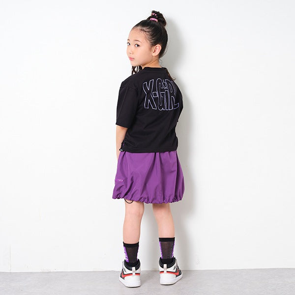 日本童裝 X-girl 工裝泡泡裙 90-140cm 女童款 夏季 SKIRTS