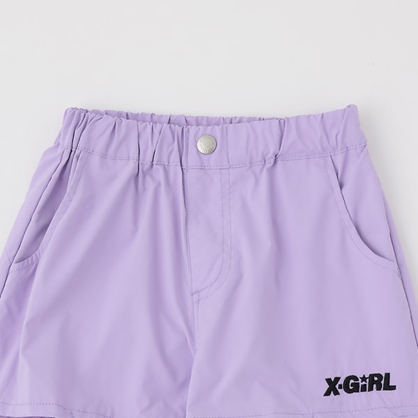 日本童裝 X-girl Stages 防水防污 工裝褲 90-140cm 女童款 春季 PANTS