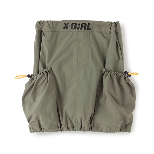 日本童裝 X-girl Stages 工裝短裙 90-140cm 女童款 春季 SKIRTS