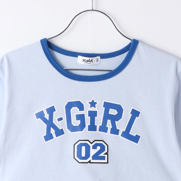 日本童裝 X-girl Stages 上衣短裙套裝 80-140cm 女童款 春季 TOPS SKIRTS