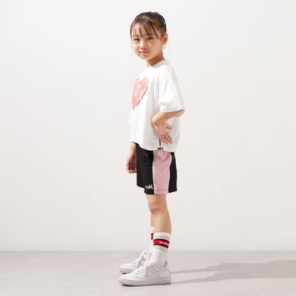 日本童裝 X-girl Stages 印花運動短褲 90-140cm 女童款 夏季 PANTS
