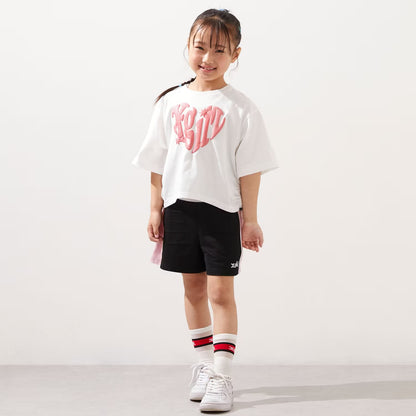 日本童裝 X-girl Stages 防UV 接觸冷感 泡沫印花上衣 90-140cm 女童款 夏季 TOPS