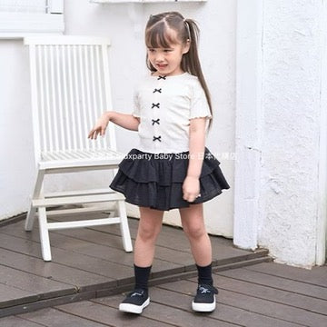 Japanese children's clothing Ly# mine lace short skirt pants 100-150cm girls summer SKIRTS PANTS 