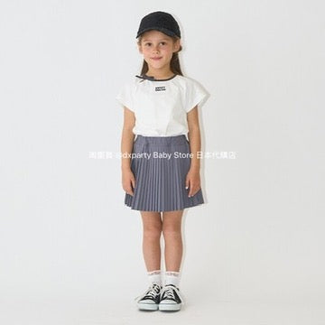 Japanese children's clothing Ly# mine bow top 100-150cm girls summer TOPS 