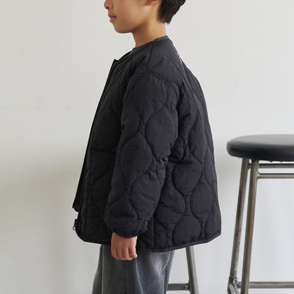 日本童裝 b・R# 絎縫夾棉外套 100-140cm 男童款 冬季(適合初秋、香港平均溫度、寒冷天氣）OUTERWEAR 【日本預售：2026年9月中旬】