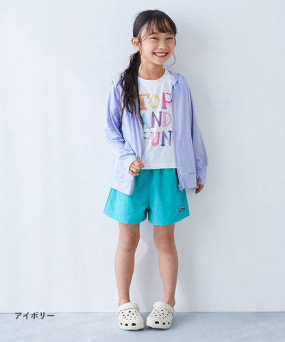Japanese children's clothing dev!rock waterproof series stand collar thin jacket 100-160cm boys/girls spring and summer outerwear