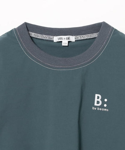 Japanese children's clothing B:MING by BEAMS waterproof series short-sleeved tops 100-150cm boys' summer TOPS 
