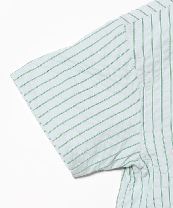 Japanese children's clothing B:MING by BEAMS checkered shirt 100-140cm boys' summer TOPS 