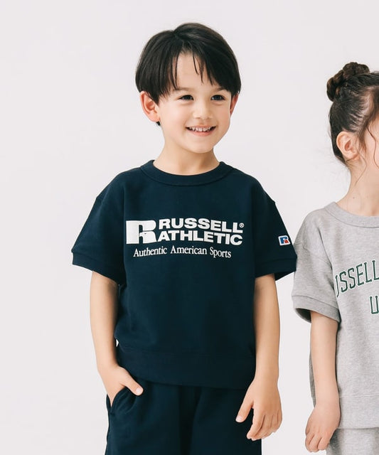B:MING by BEAMS (Japanese children's clothing) [Special Note] Russell Athletic Short-Sleeve Tops (110-140cm) for Boys and Girls Summer 