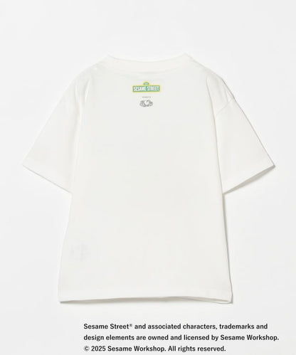 B:MING by BEAMS FRUIT OF THE LOOM Sesame Street Print Top (100-140cm) for Boys and Girls (Summer) 