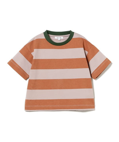 B:MING by BEAMS Japanese children's clothing striped top 100-140cm boys/girls summer TOPS 