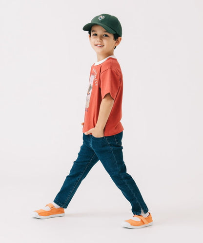 B:MING by BEAMS x Lee 'CAN'T BUST EM' short-sleeved top (110-140cm) for boys and girls (summer) 