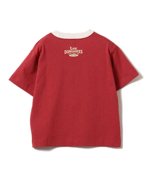 B:MING by BEAMS x Lee 'CAN'T BUST EM' short-sleeved top (110-140cm) for boys and girls (summer) 
